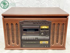 稼働品　COLUMBIA コロムビア マルチレコードプレーヤー GP-28 コロンビア GP-28 CD ラジオ カセット レコード マルチプレイヤー