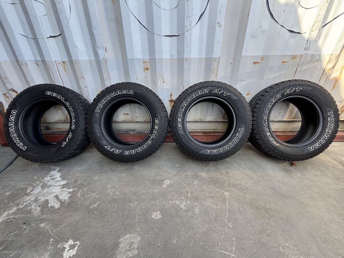 265/65R17 ヨコハマ ジオランダーAT G015 ホワイトレター 2021年製 