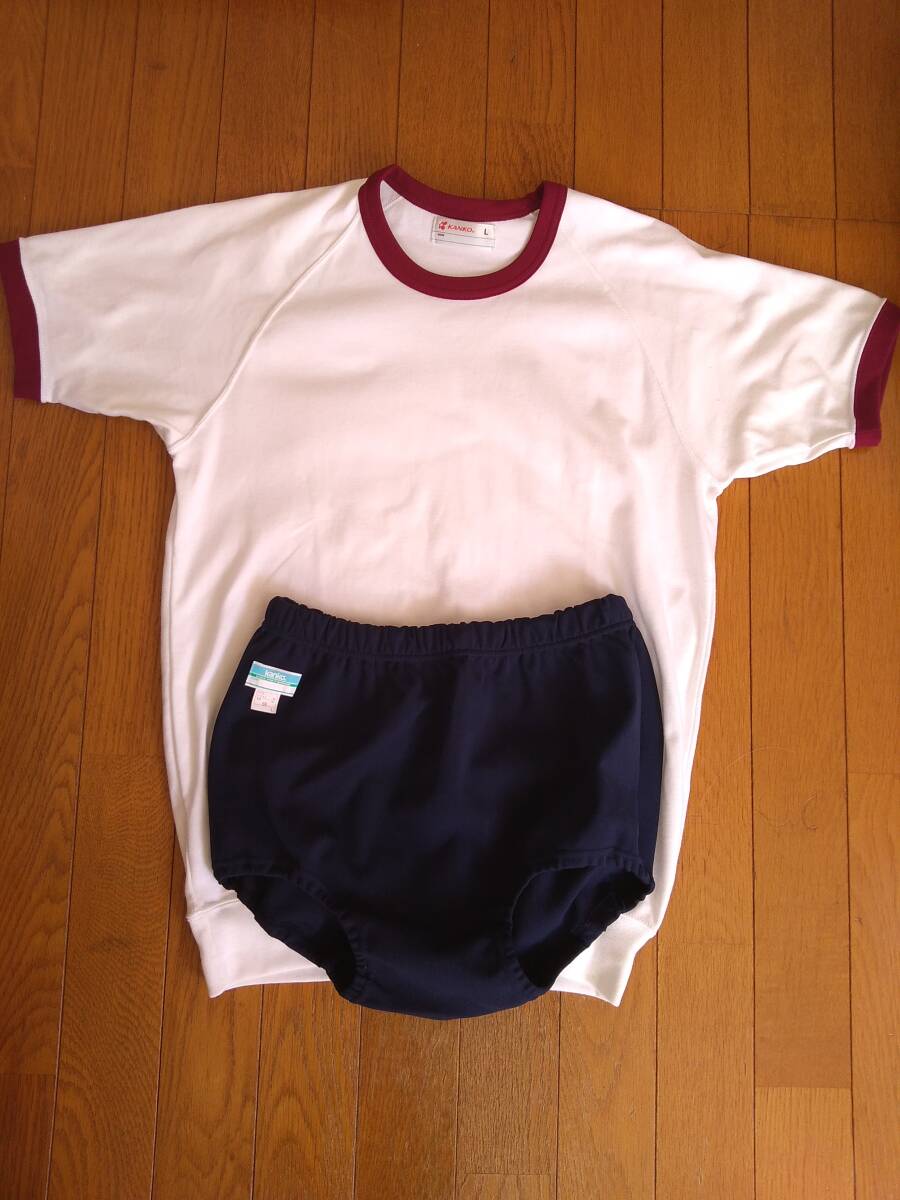 衣類】 カンコー（kanko） 中古 学販 体操服とブルマの上下セット L