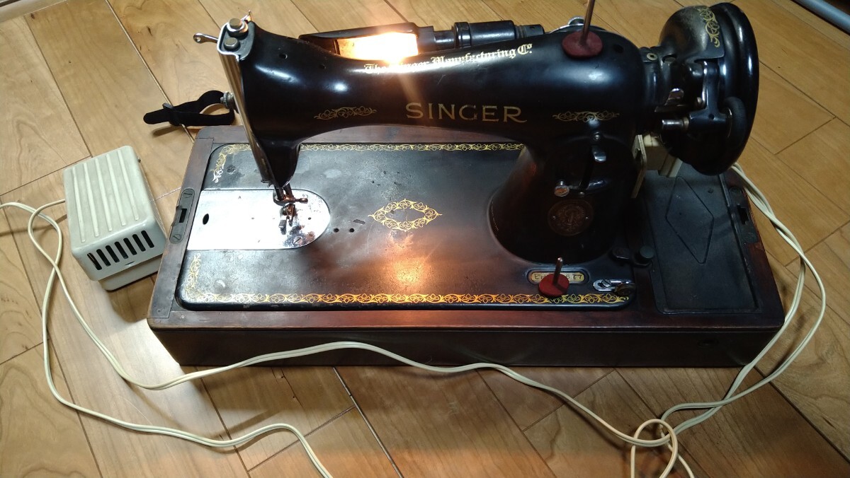 希少品！ SINGER ミシン アンティーク 昭和レトロ フット