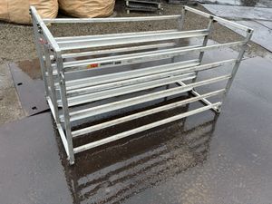 苗箱運搬枠 全長約1730mm 苗乗せ台 田植え 軽トラ 収納 運搬 苗コンテナ 中古品　4台 美善 軽トラ用苗箱運搬「Fコンテナ」A-15 4個セット : AZTEC ヤフー