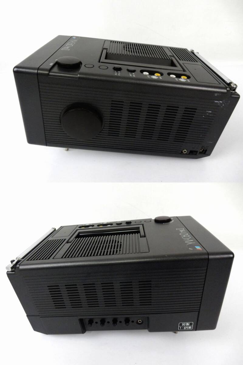 Yupiteru】ユピテル ポータブルカラーテレビ YV-C60MKⅡ 90年製 レトロ