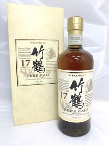 竹鶴 17年(箱あり)の平均価格は34,815円｜ウイスキーの価格相場・買取価格