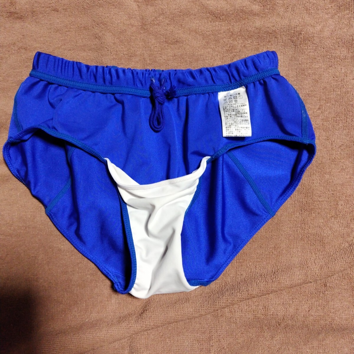 ニシスポーツ レーシングブルマ SizeM ブルーロゴ旧タイプ訳あり中古品