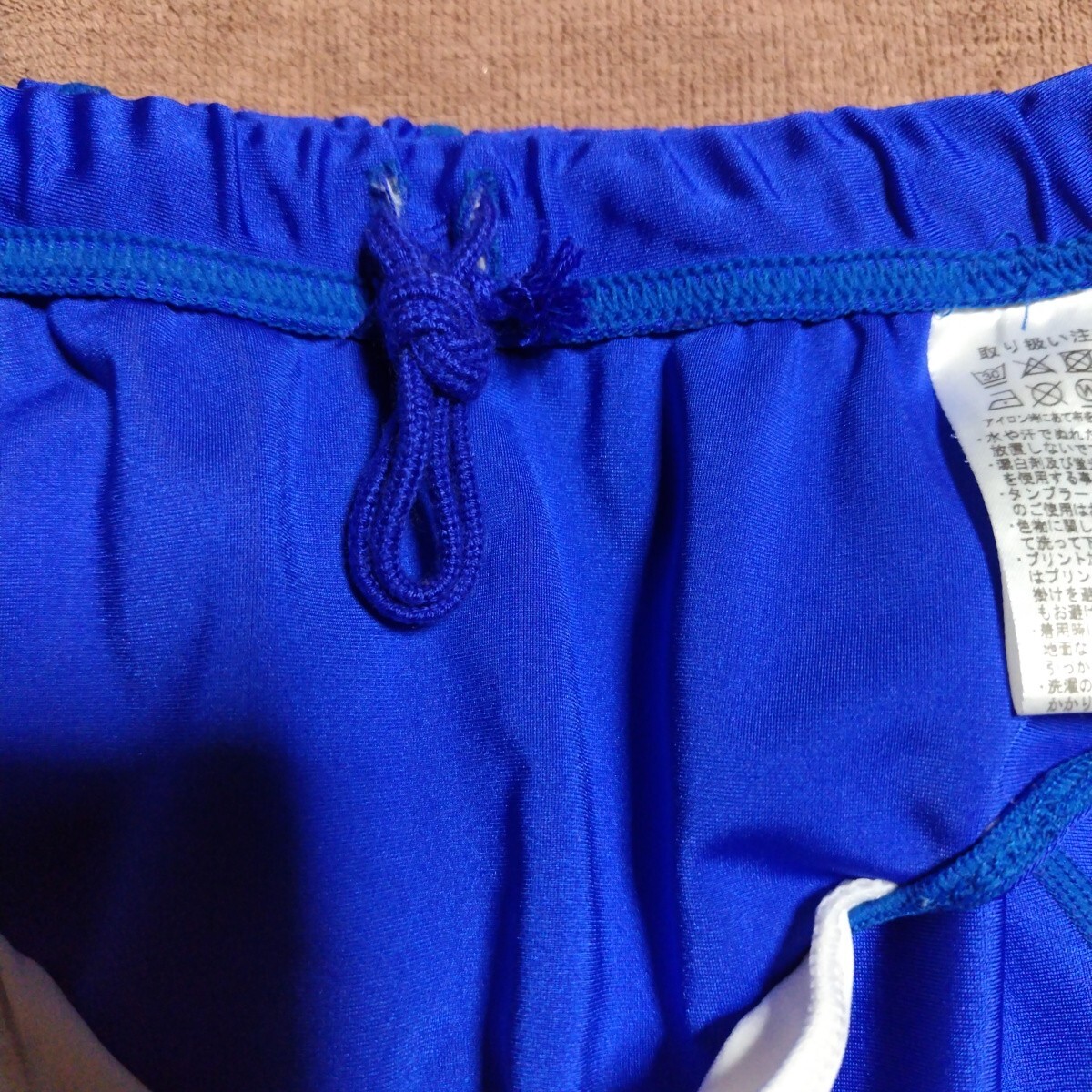 ニシスポーツ レーシングブルマ SizeM ブルーロゴ旧タイプ訳あり中古品
