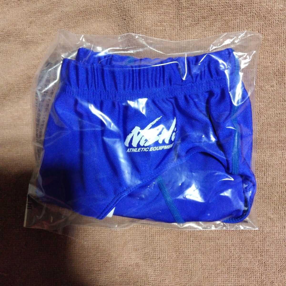 ニシスポーツ レーシングブルマ SizeM ブルーロゴ旧タイプ訳あり中古品