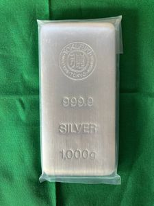 シルバー インゴット 1000gの値段と価格推移は？｜13件の売買データ