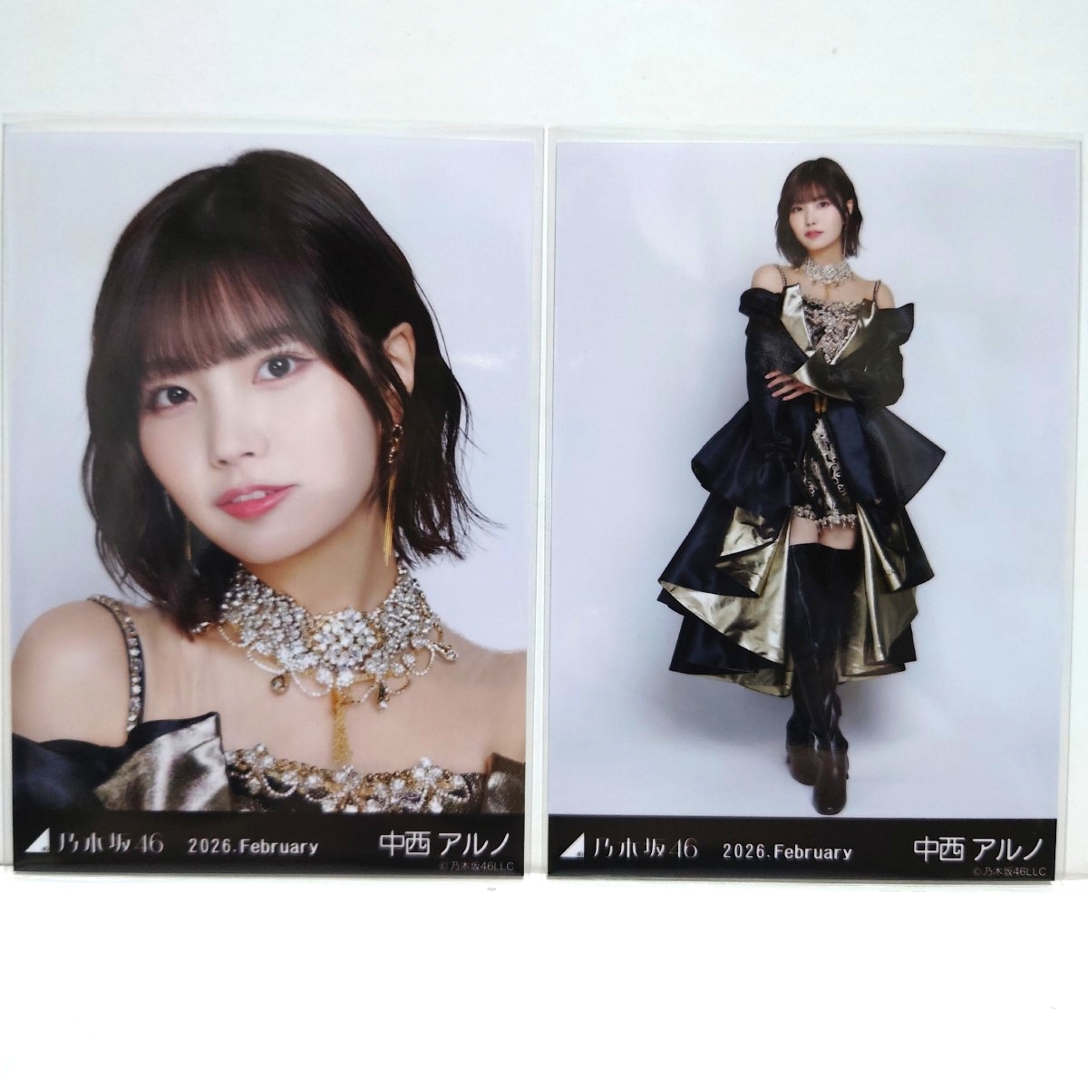 乃木坂46 スペシャル衣装48 中西アルノ 生写真 2026 February チュウ