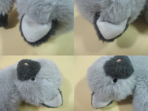昭和レトロ Monseuil モンスイユ シャム猫ぬいぐるみ 22センチ