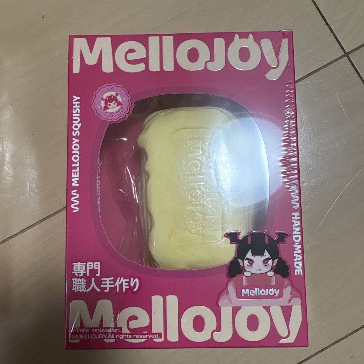 メロジョイ バタークリームチーズ もちもちもちMellojoy スクイーズ