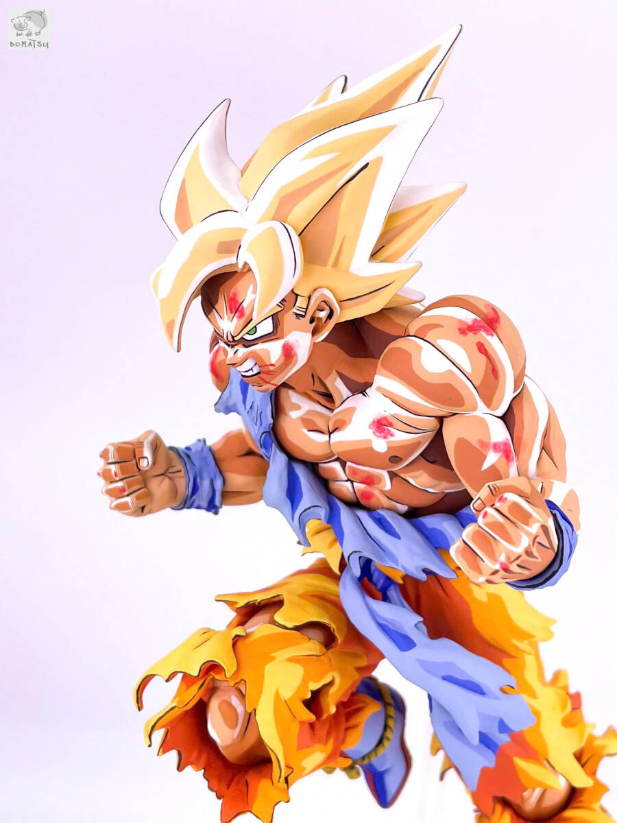 ドラゴンボール フィギュア 孫悟空 2D リペイント アニメ塗り 二次元