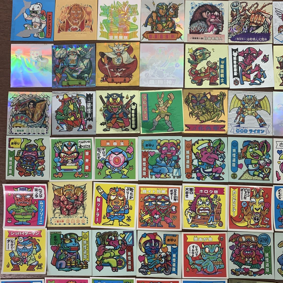 ② フルタ バトルアーミー ドキドキ学園 妖怪シール など シール 130枚