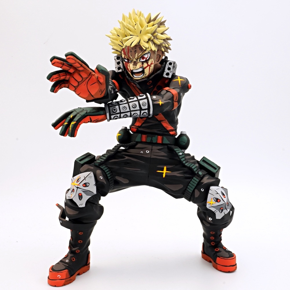 僕のヒーローアカデミア 爆豪勝己 フィギュア フルリペイント 二次元