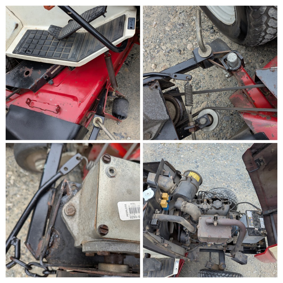 バロネス GM130A 乗用草刈機 HST グラスキャッチャー付き 芝刈り機