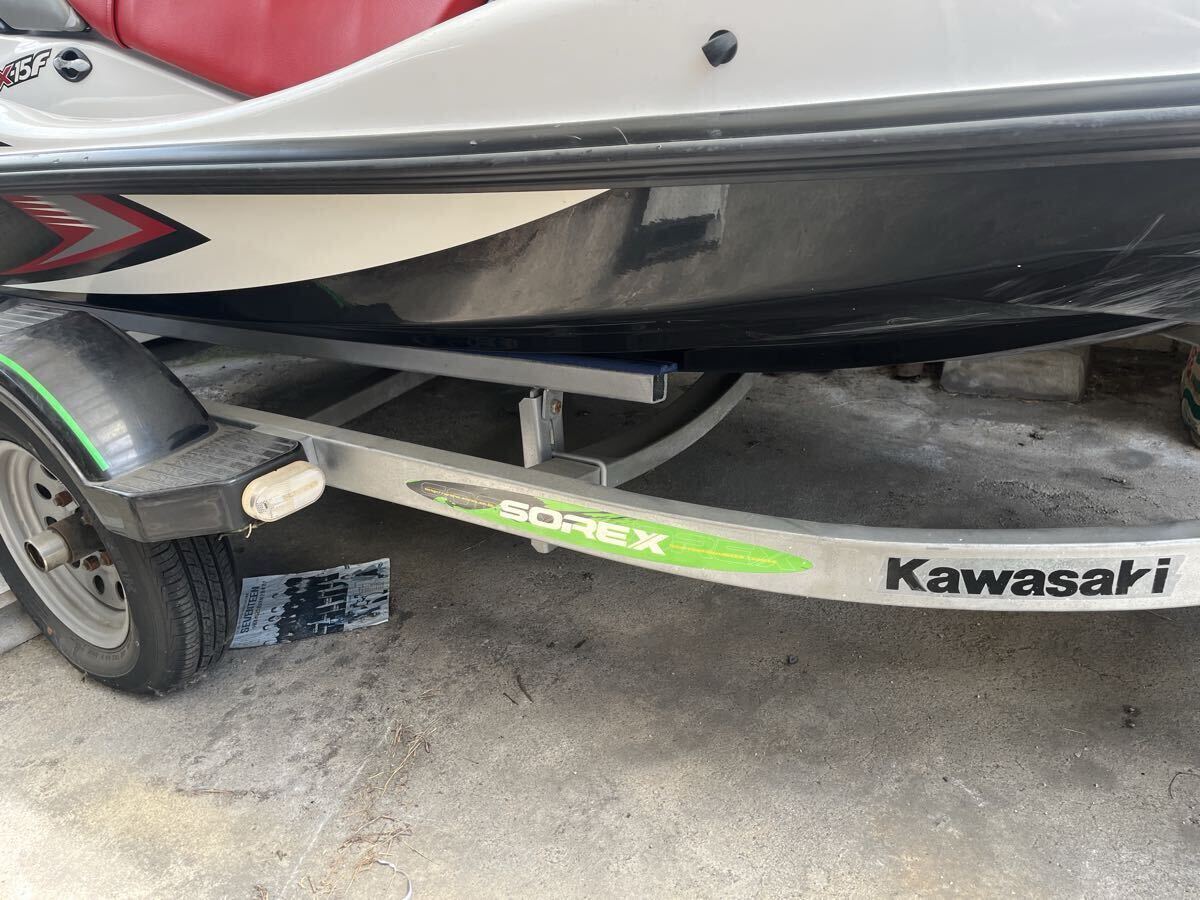 Kawasaki カワサキ STX-15F ジェットスキー トレーラーセット(カワサキ