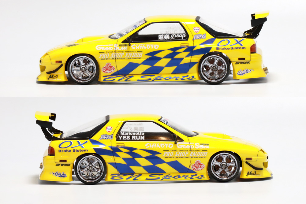 1/10 パンドラ マツダ RX-7 BN-Sports 塗装済 ラジコン ボディ MAZDA