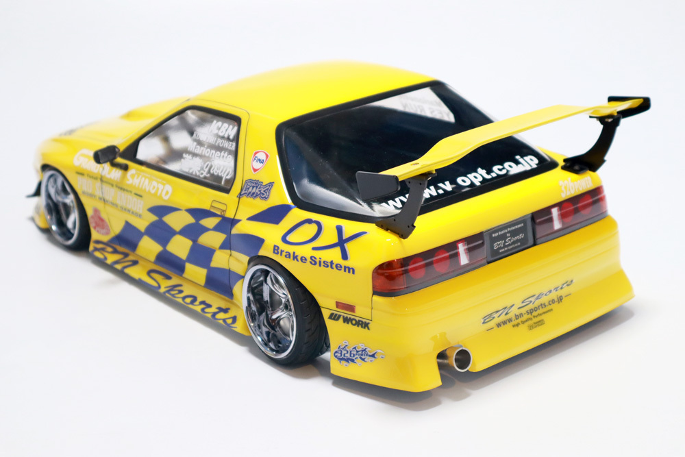 ラジコンボディ　パンドラBNスポーツ サバンナRX7 FC3Sボディ 1/10 パンドラ マツダ RX-7 BN-Sports 塗装済 ラジコン ボディ MAZDA