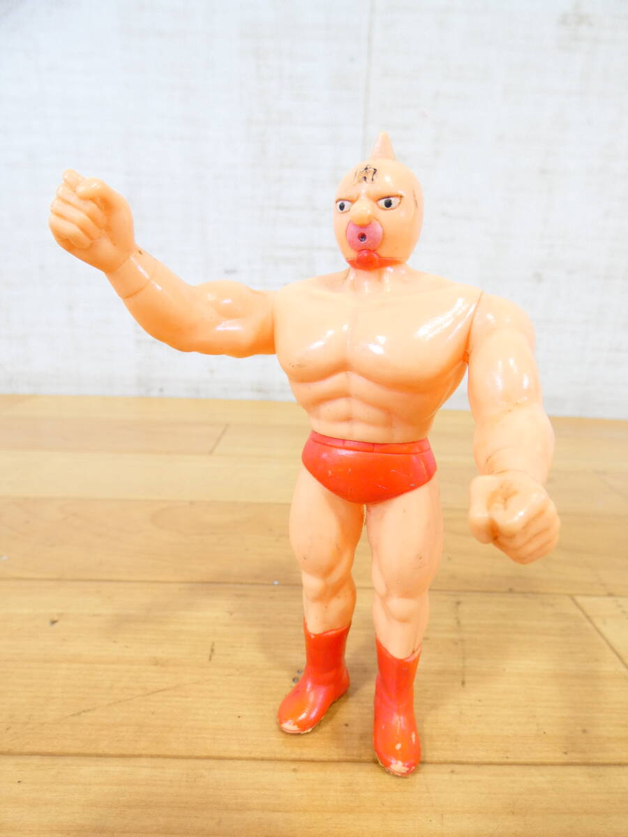 S)◎訳あり 当時もの バンダイ アニメグッズ キン肉マン ソフビ人形