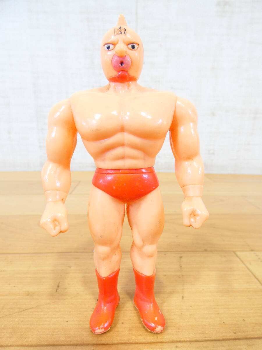 S)◎訳あり 当時もの バンダイ アニメグッズ キン肉マン ソフビ人形