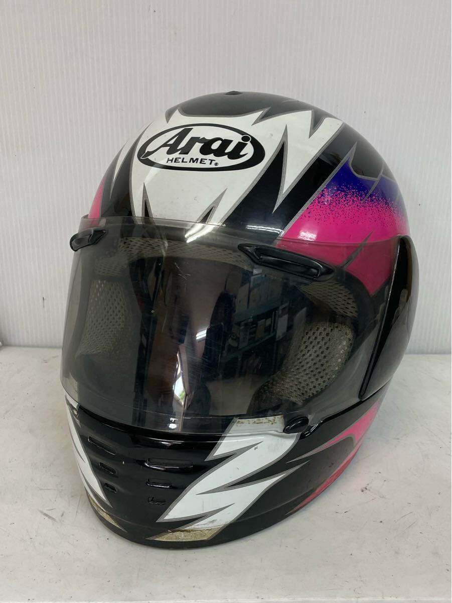 Arai フルフェイスヘルメット NT Galaxy 57.58㎝ アライ 黒 当時物
