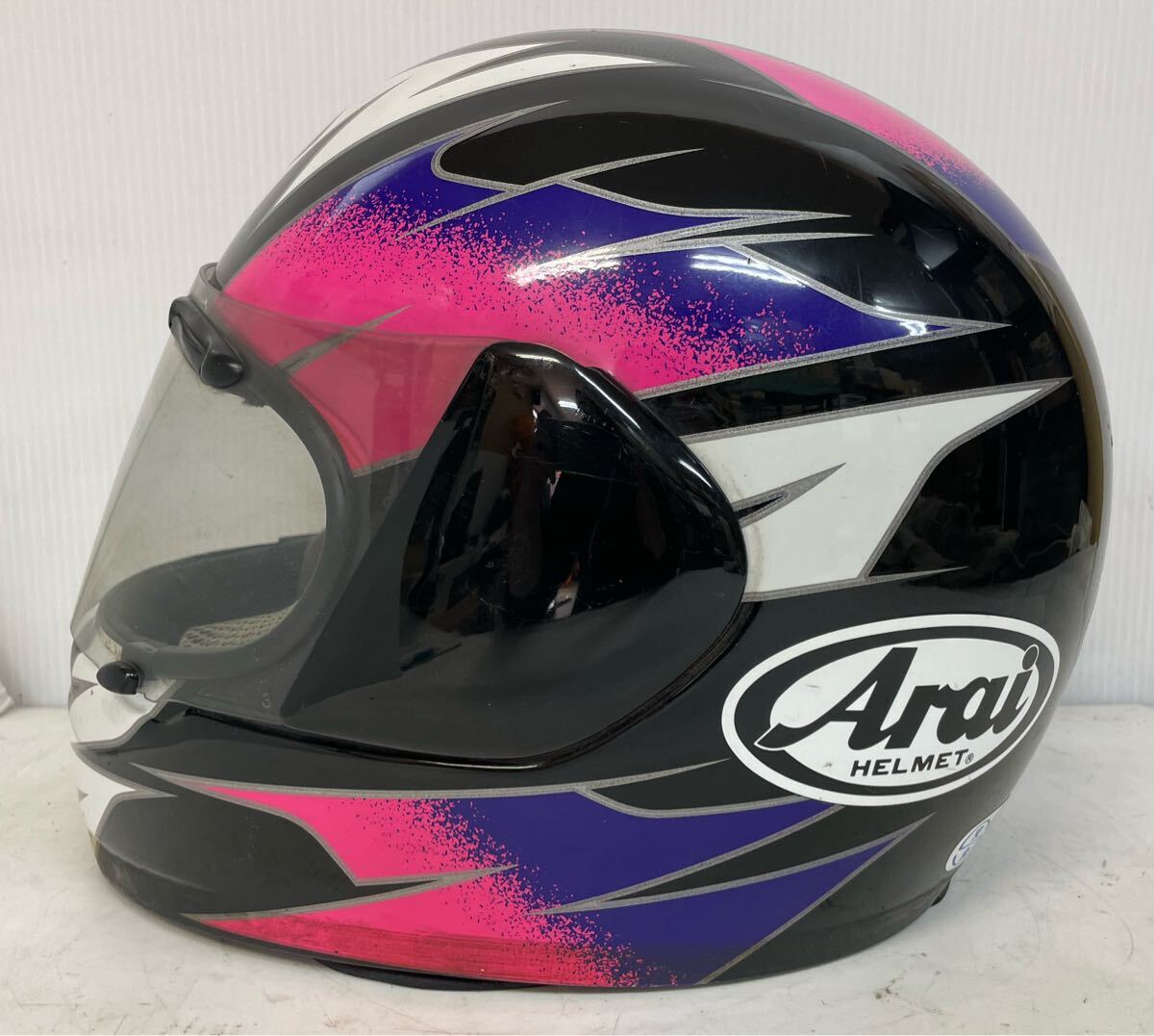 Arai フルフェイスヘルメット NT Galaxy 57.58㎝ アライ 黒 当時物