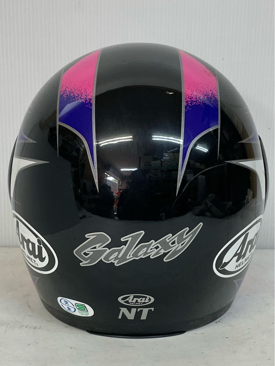 Arai フルフェイスヘルメット NT Galaxy 57.58㎝ アライ 黒 当時物