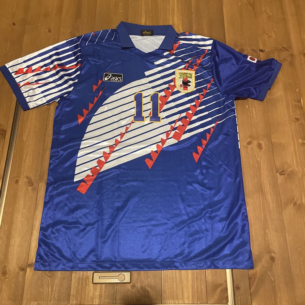 美品 サッカー日本代表1994ユニフォーム ドーハの悲劇 ワールドカップ