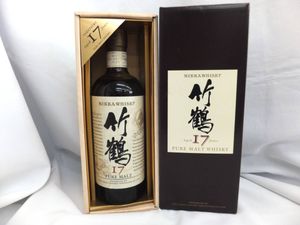 竹鶴 17年(箱あり)の平均価格は34,769円｜ウイスキーの価格相場・買取価格