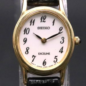 セイコー エクセリーヌ 18kのYahoo!オークション(旧ヤフオク!)の相場