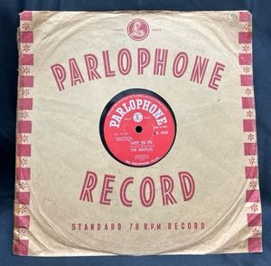 27位 BEATLES / LOVE ME DO / P.S. I LOVE YOU (INDIAオリジナル / SP盤 /78rpm)