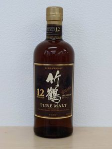 竹鶴 12年(箱無し)の平均価格は18,446円｜ウイスキーの価格相場・買取価格