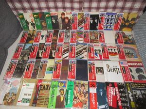 224位 ◆◇ザ・ビートルズ(THE BEATLES)【日本盤LPまとめて50タイトル61枚セット】帯付き日本盤