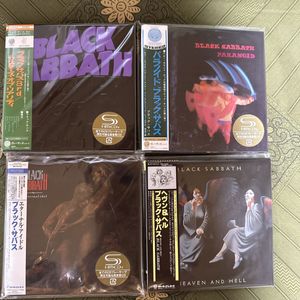 468位 ブラックサバス 紙ジャケット SHM-CD 4枚セット 帯付き