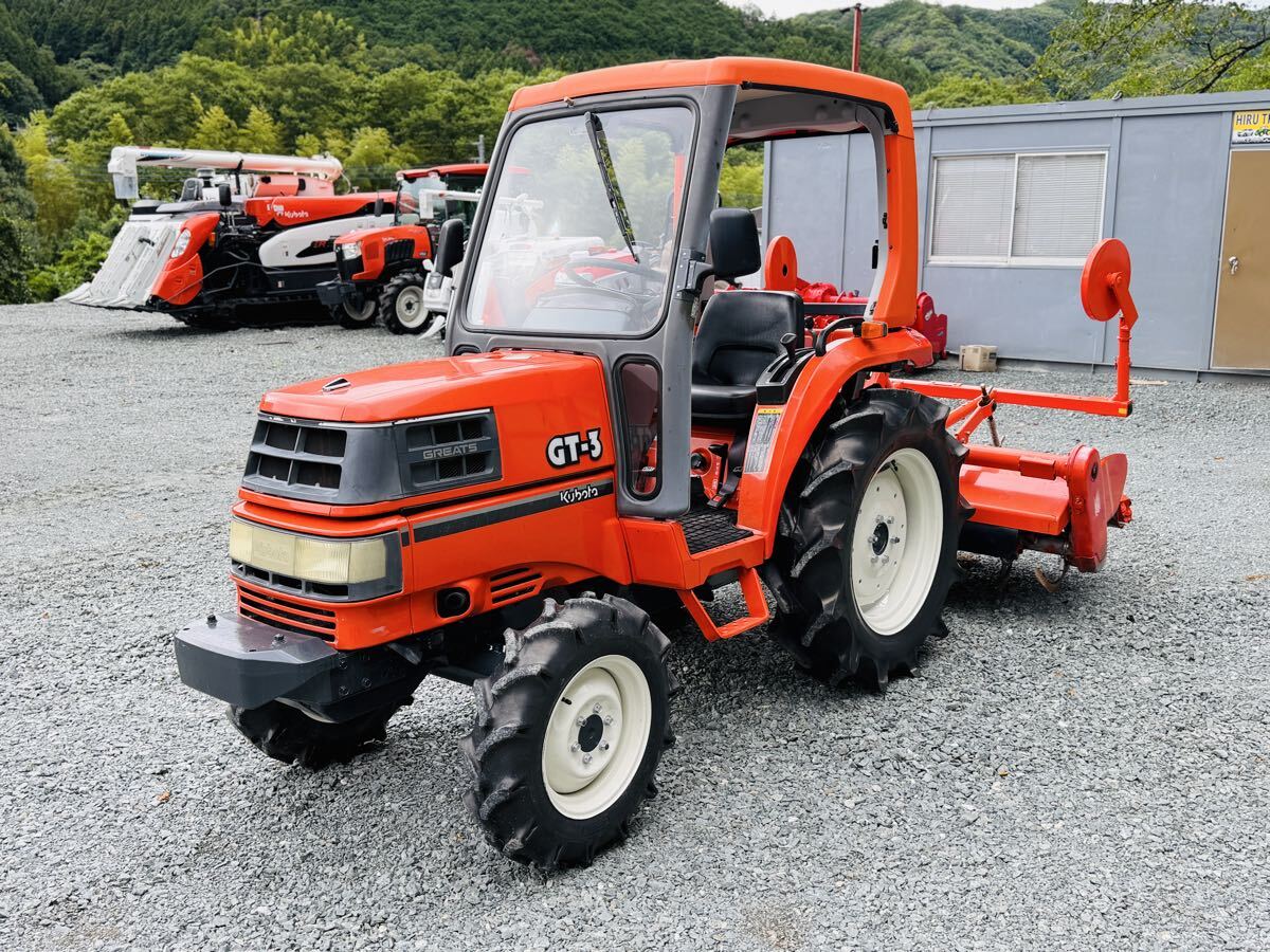 トラクター クボタ GT-3の値段と価格推移は？｜2件の売買データから