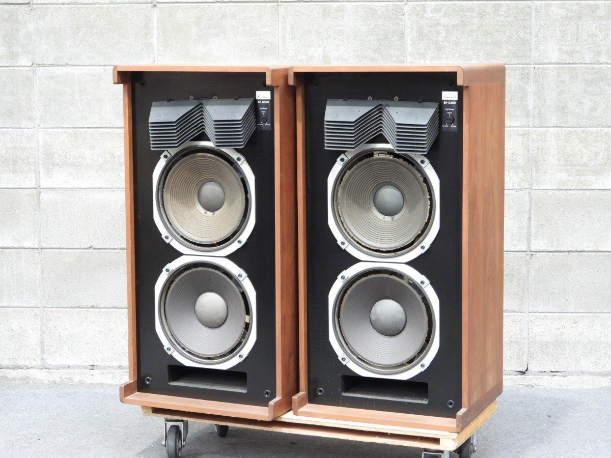 サンスイ ビンテージ スピーカーSP-50 2本セット音出しOK yukiさん