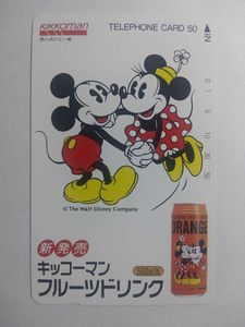 テレホンカード ミッキーマウスの値段と価格推移は？｜140件の売買