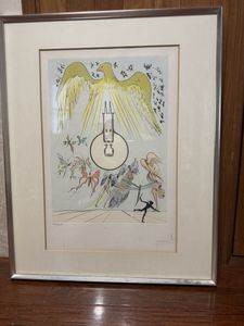 ダリの版画　額装付き ダリ 版画の値段と価格推移は？｜7件の売買データからダリ 版画の価値