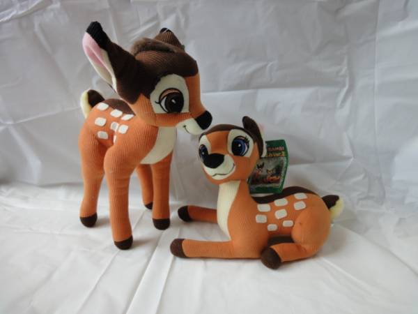 ディズニー バンビ ぬいぐるみ ２種セット あり バンビ 売買されたオークション情報 Yahooの商品情報をアーカイブ公開 オークファン Aucfan Com