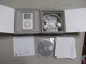 ジャンク☆ipod 第4世代40GB(M9268J/A)モノクロ液晶(iPod本体)｜売買 