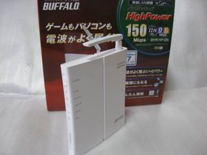 BUFFALO ハイパワー無線LANブロードバンドルーター WHR-HP-GN_1