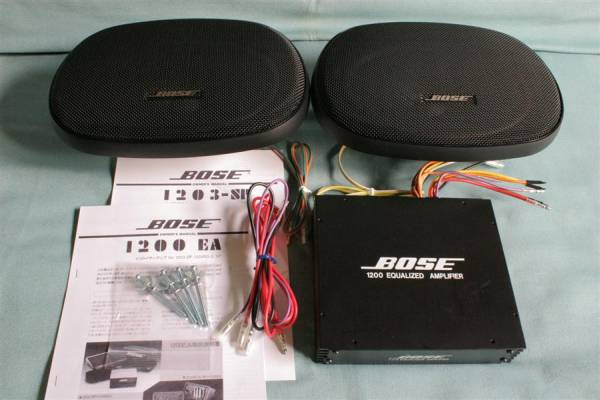 ◇BOSE◇車載埋込型スピーカー 1203Ⅱ EQ付 レア◇◇(楕円タイプ