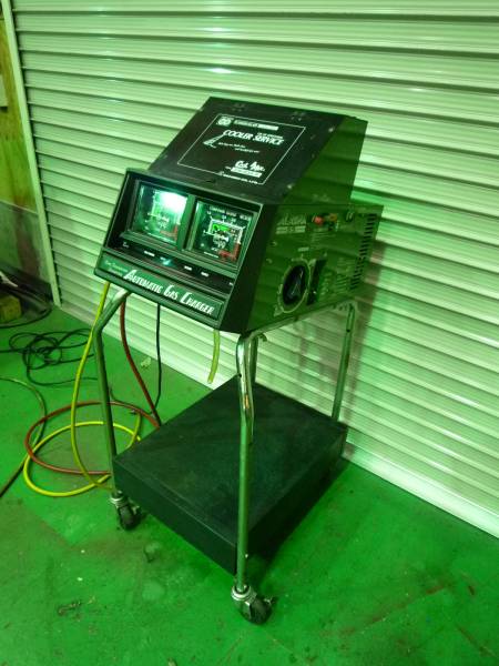☆中古 エアコンガスチャージャー デンゲン CS-935F 134a用☆(工具