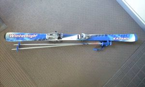 KAZAMAスキー板＋HEADブーツ 6点セット_1