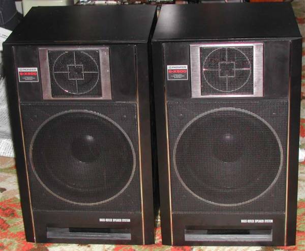 ☆隠れた名機 ロクハン16cm2ウェイ PIONEER S-X500 日本製