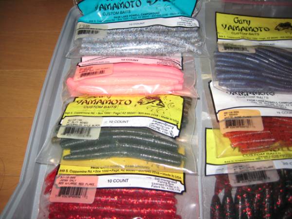 ゲーリーヤマモトワームセット センコー グラブ カットテール ソフトルアー 売買されたオークション情報 Yahooの商品情報をアーカイブ公開 オークファン Aucfan Com