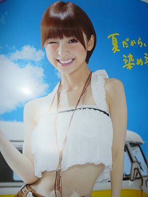 非売品 AKB48 篠田麻里子 レクシィ A1サイズ ポスターの入札履歴 