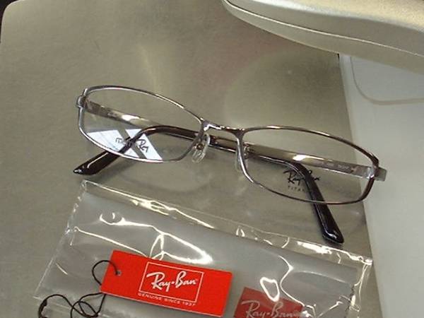 RayBanレイバン形状記憶チタン眼鏡フレームRX8675-1000 memoRay