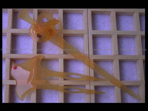 【ファッション的着物のすすめ】千鳥 コームかんざし2 新品\2625_3