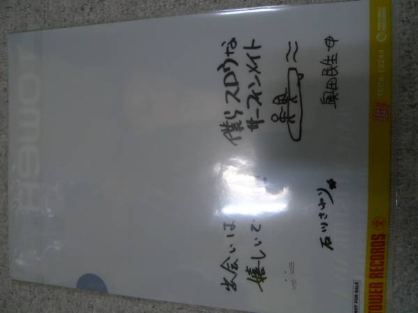 ★奥田民生　クリアファイル　石川さゆり　Baby Baby★_2