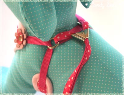 ☆★ハーネスベスト・リードセットＳ　胴30cm～★☆rosepink_2